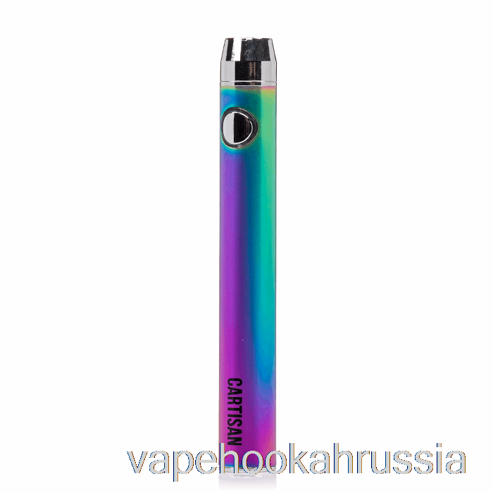 Vape Juice Cartisan Button VV 900 аккумулятор с двойной зарядкой 510 [микро] Радуга